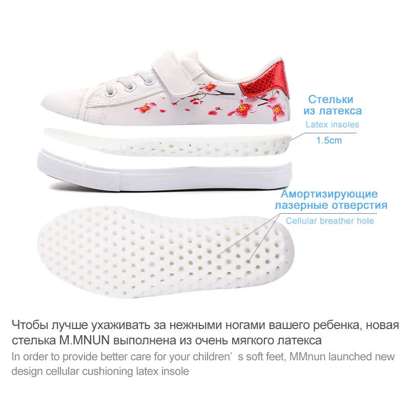 Girls Shoes Spring Children Breathable Sneakers Pu Leather Kids For Big Size 31 36 ML972|Кроссовки| |