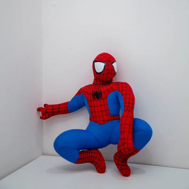 

The Avengers Spiderman Plush Toys Cute Cartoon Spider-man Plush Stuffed Doll Model Super Hero movie Figure Toys Kids Gifts 32cm