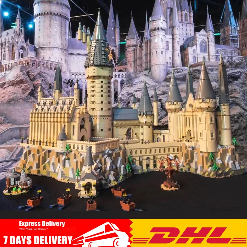 

2018 Moc Legoings 71043 ULTIMATE Harry Magic Pott Hogwarts Castle School Building Set Blocks Bricks Toys