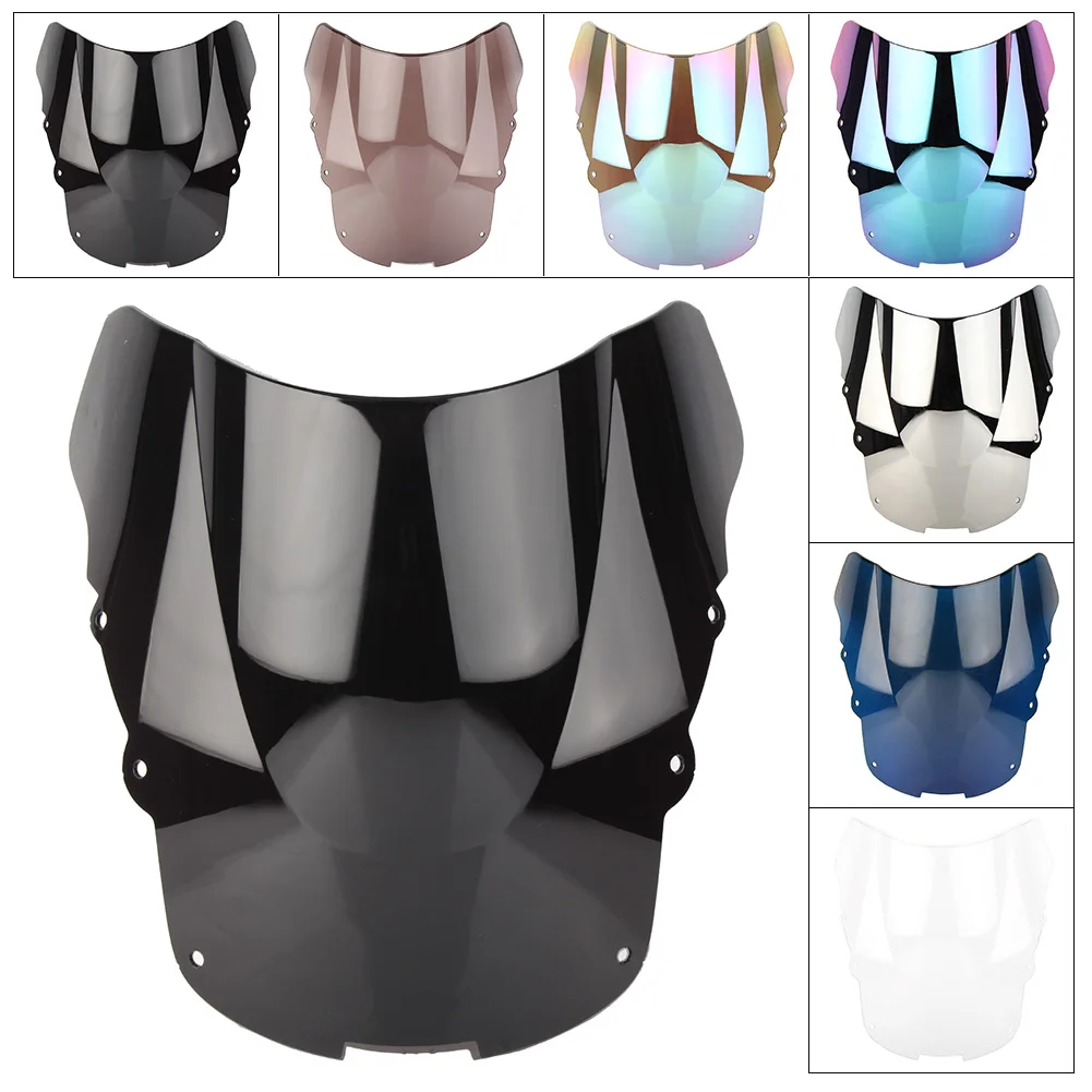 

Motorcycle Double bubble Windshield Windscreen For Honda CBR1100XX CBR 1100 XX 1996 1997 1998 1999 2000 2001 2002 2003 2004-2007