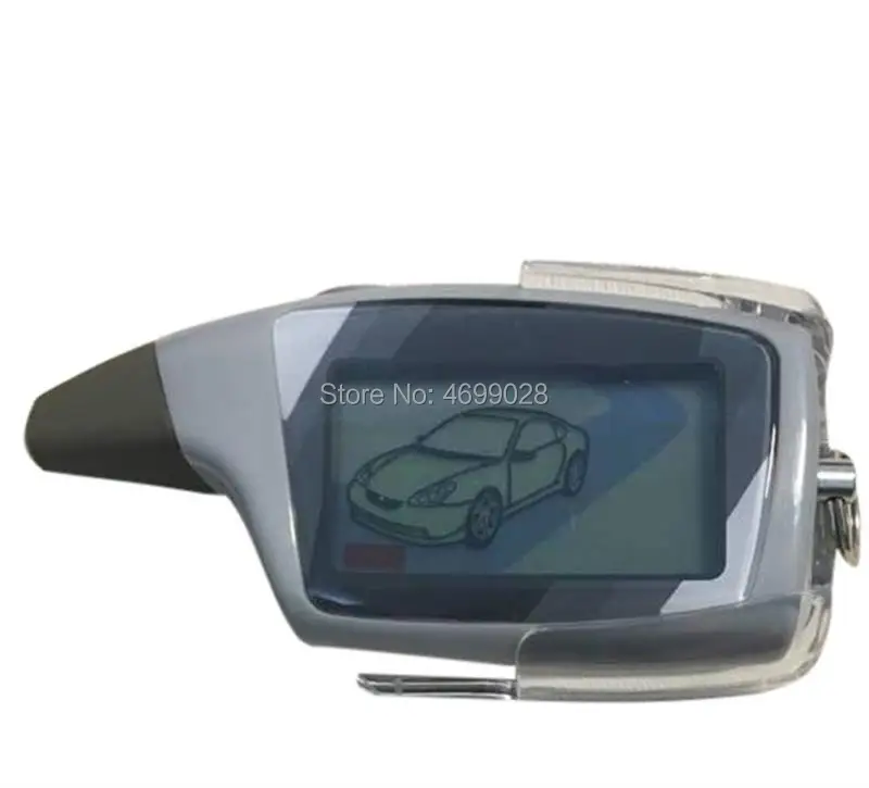 

M5 LCD Remote Control + M5 Key Body Holder For Russian Version 2 Way Car Alarm System Scher-Khan Magicar 5 Scher Khan M M5