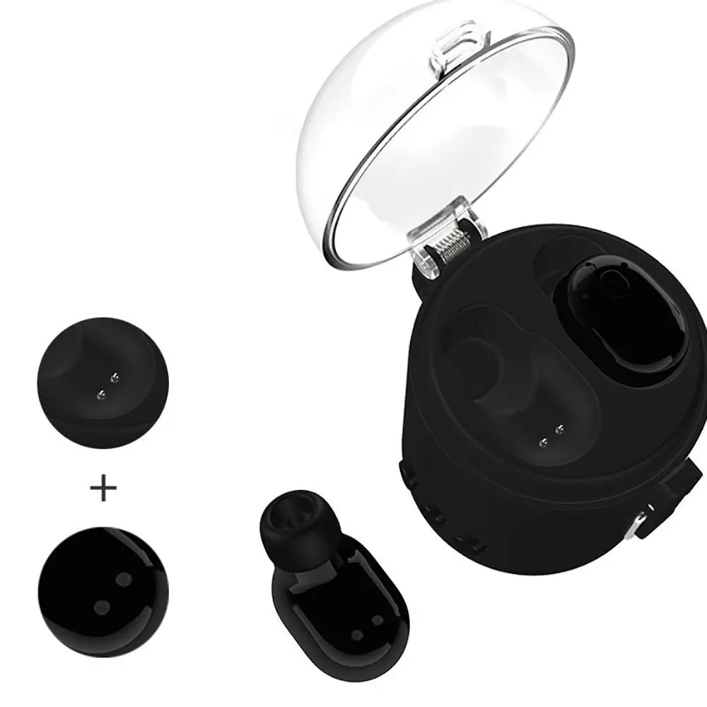 M790 Беспроводная Bluetooth гарнитура аудио с зарядным боксом легкие модные