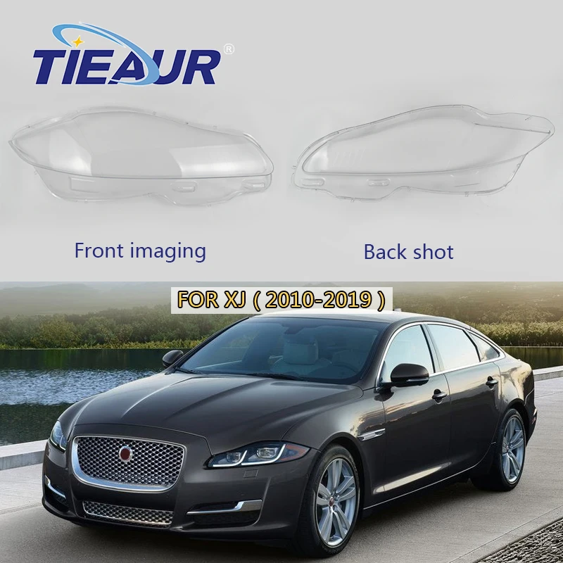 Headlight Clear lens Cover for Jaguar XJ 4Doors Headlamp Transparent Shell 10-19 Replacement | Автомобили и мотоциклы