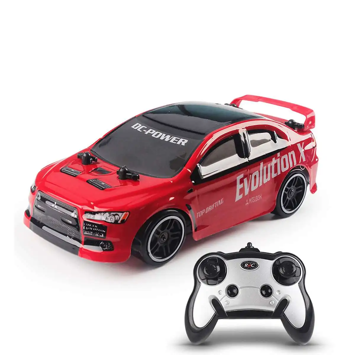 2,4G RC Drift Скорость автомобиль для Subaru(Эволюция X) 4 канала удаленного Управление гоночный автомобиль 4WD 50 км/ч высокое Скорость р/у автомобиль для дрифта