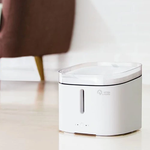 2019 Original Xiaomi Mijia Kitten Puppy Pet Water Dispenser For Dog And Cat Clear Water White Color Small Pet Water Dispenser
