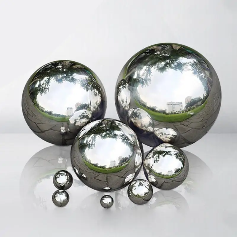 Высокая яркость shine sphere 304 из нержавеющей стали полые шары бесшовные зеркальные