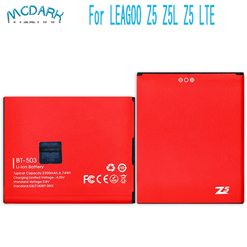 Аккумулятор для LEAGOO Z5 Z5L LTE BT 503 аккумулятор 2300mAh|battery for leagoo|battery forbatteries batteries |