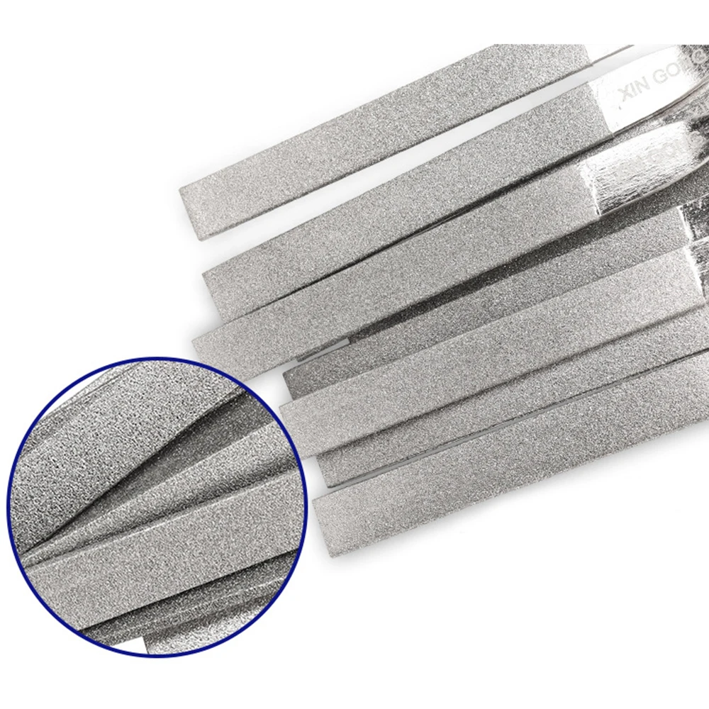 Shina 1pc Emery File Wear-resistant Flat Grinding Tool Small Scrub File High Hardness Shina 1pc Emery File Wear-resistant Flat Grinding Tool Small Scrub File High Hardness