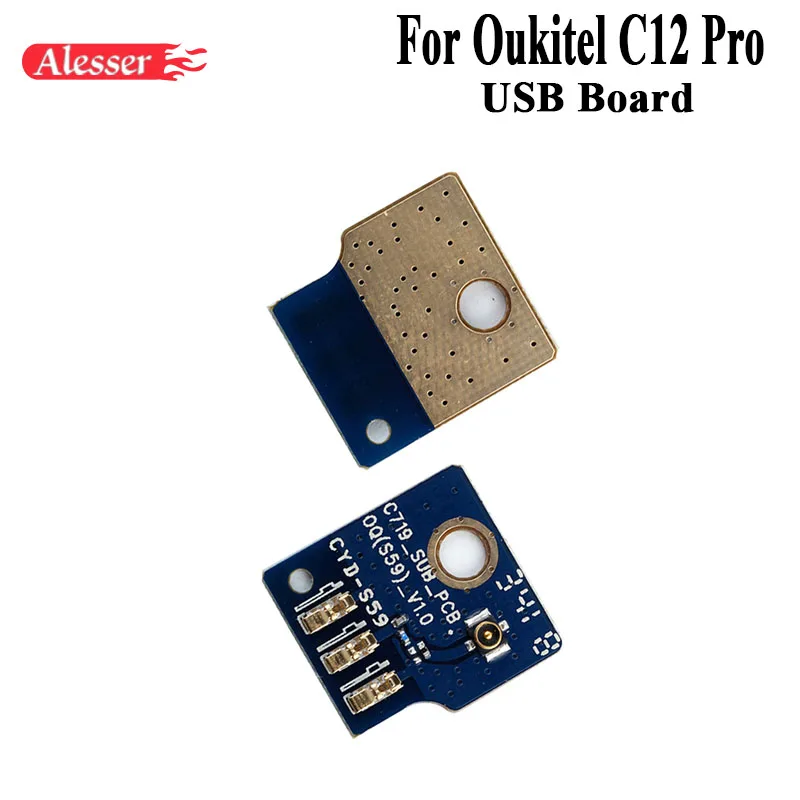 Alesser для Oukitel C12 Pro зарядная плата с usb входом сборки крепежные части Замена