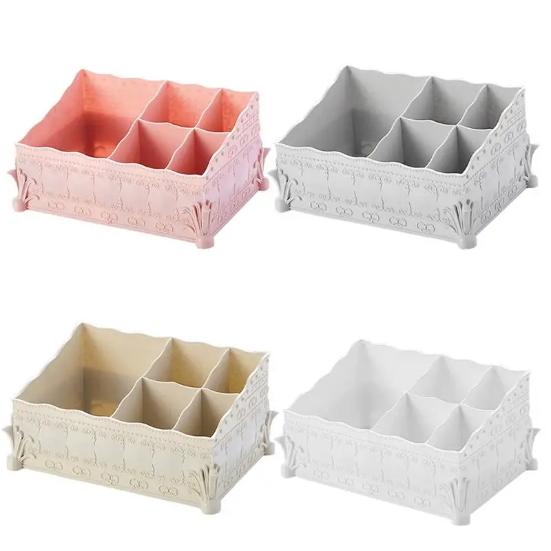 

Plastic Storage Box Desktop Office Stationery Pen Business Card Storage Box Bedroom Cosmetics Nail Polish Sundries Organizer