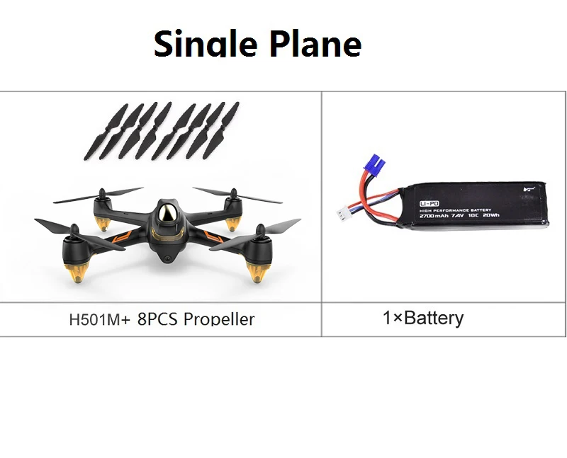 Горячая Распродажа Hubsan H501M X4 Waypoint WiFi FPV Бесщеточный GPS с HD камерой 720P