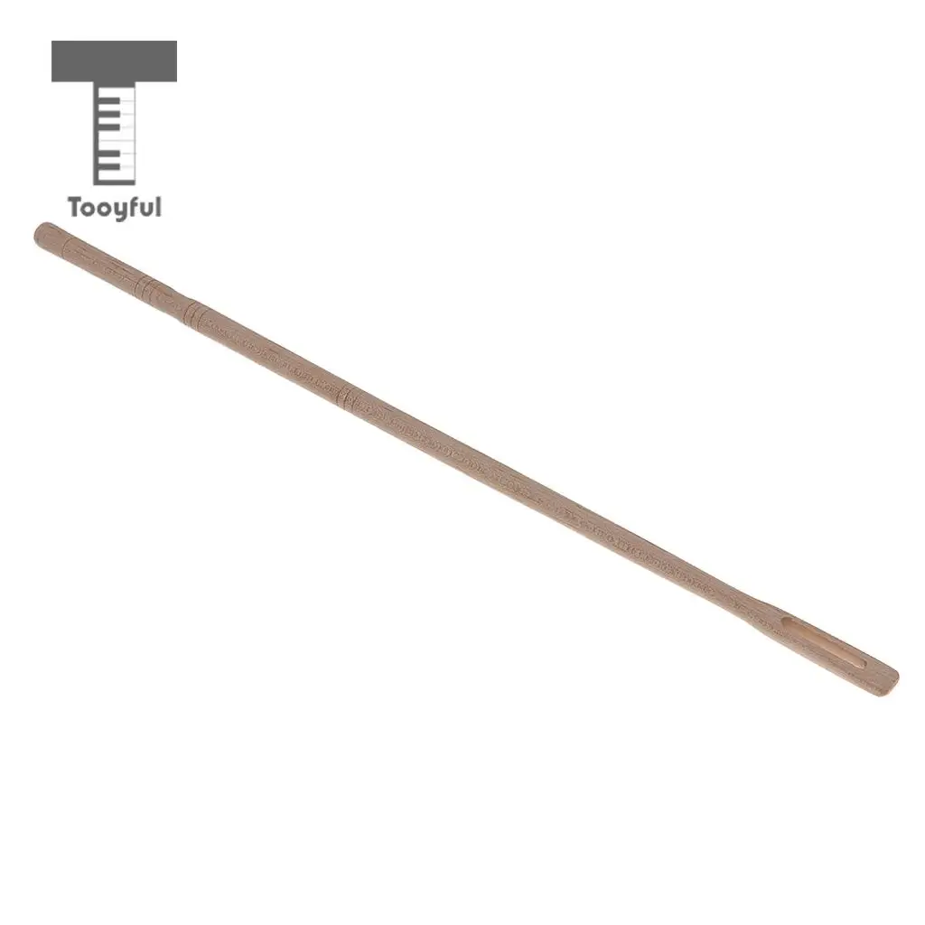 

36cm Wooden Professional Flute Cleaning Rod Stick Swab Durable Cleaning Tool for Flute Woodwind Instrument Accessory