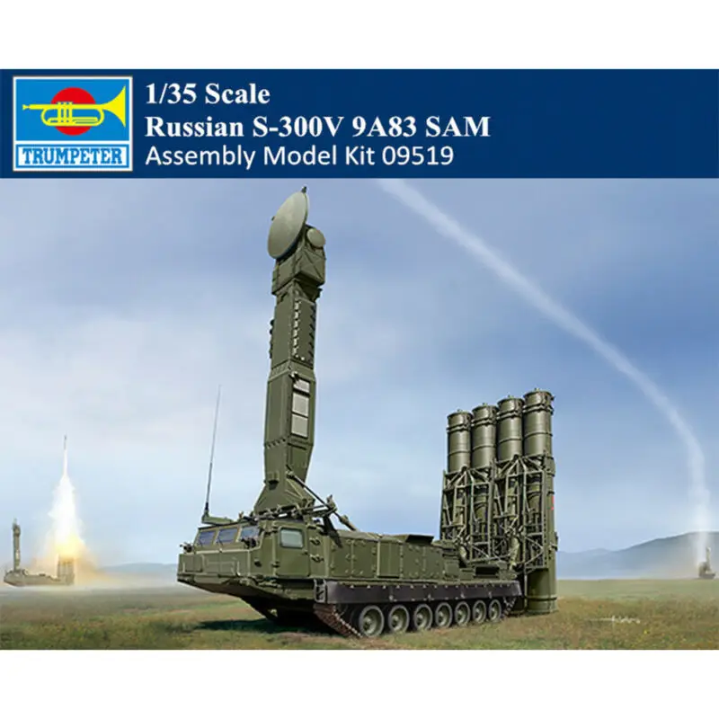 Ракета пусковая установка Trumpeter 9A83 Российская армейская танковая машина 09519 г. 1/35