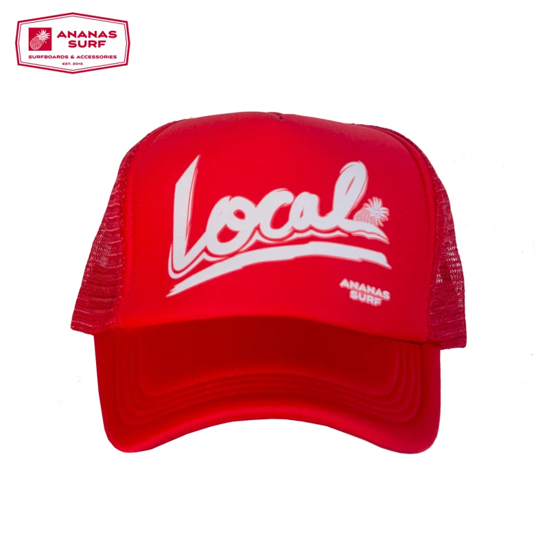 Ананас для серфинга пляжные Кепки Snapback с сетки молочной пены краев кайт серфинг