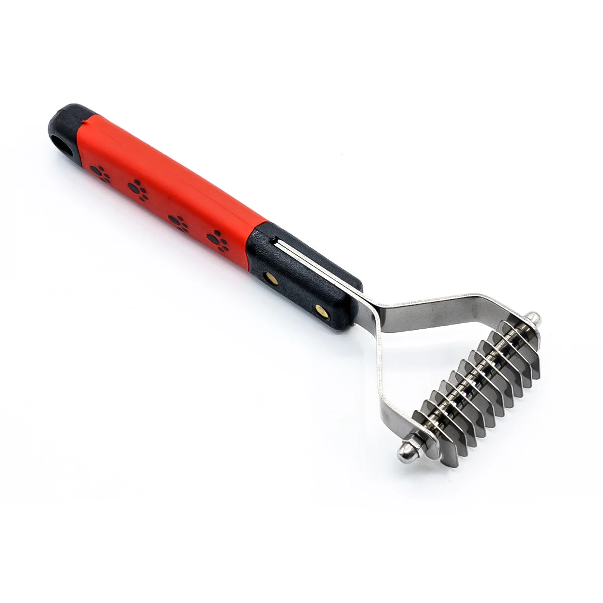 

Professional Brush Cute Paws Pet Dog Cat Grooming Comb Undercoat Rake Dematting Brush Beauty Tool Pet Hair Trimmer