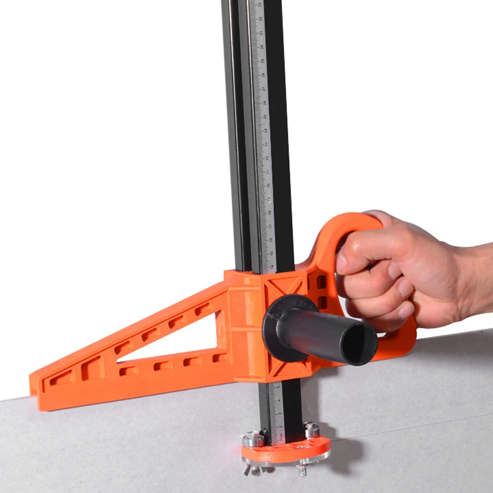 

Manual Gypsum Board Cutter Hand Push Drywall Cutting Artifact Tool with Double Blade and 4 Bearings 20-600mm Cutting Range
