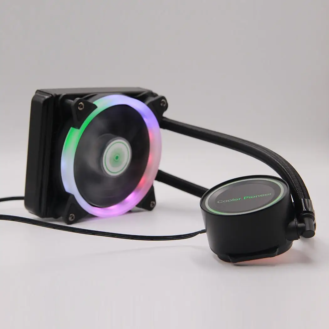

Integrated Water Cooling CPU Heatsink 120 Standard 210mm x 250mm x 130mm Black Edition 1.180 kg