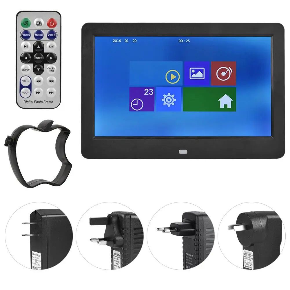 

HD 10.1in Multifunction Exhibition Projector Digital Advertising Displayer Black 110-240V for many occasions