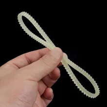 Cinto serrilhado para máquina de costura, 2 peças, casa, máquina de costura, motor, nylon, bege, alta qualidade, 32.5cm/34cm/35.5cm