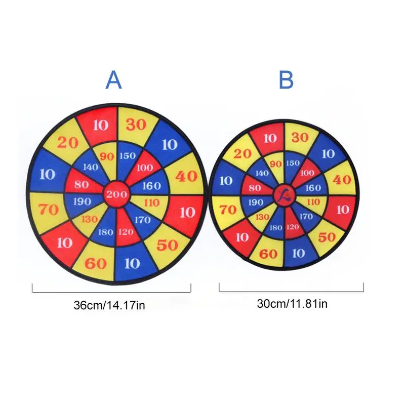 Дротика s Набор тарелок Спортивная двойная мишень Дротика стекающаяся Дротика настольная игра пещера мягкая бумага Дротика настольная игра для детей и взрослых
