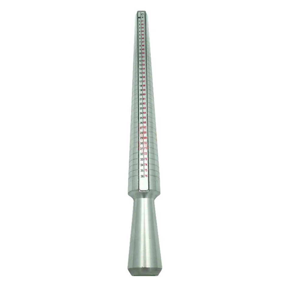UU Mengonee EE Est/ándar de LA UE Sizer Mandrel Stick Finger Gauge Ring Medici/ón de Medidores de Herramientas de Joyer/ía Anillo Medidor