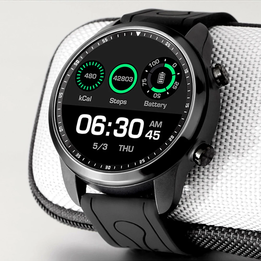 

KC03 1.3inch 4G Smartwatch GPS 16GB+1GB WiFi BT4.0 Smart Watch Phone Life Waterproof Heart Rate Monitor 8 Models Sport Watch Men
