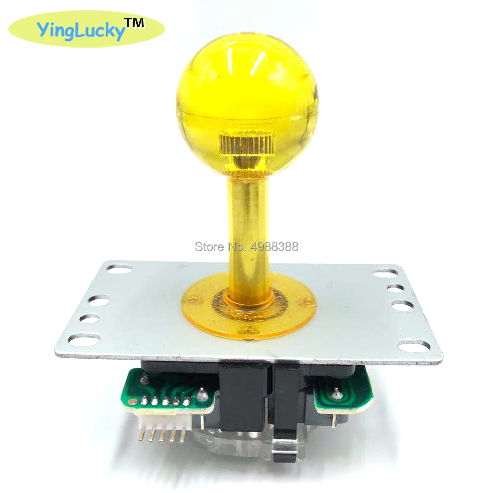 Yinglucky аркадный джойстик 4/8 5 контактный DIY игровой с красным шариком Боевая палка