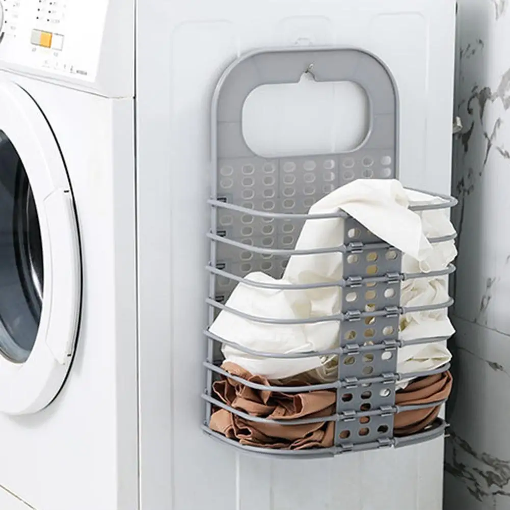 الإبداعية متعددة الأغراض طوي الجوف سلة الغسيل الملابس الأوساخ اللعب المنزل المدرسة تخزين دلو حامل مُنظِم حامل