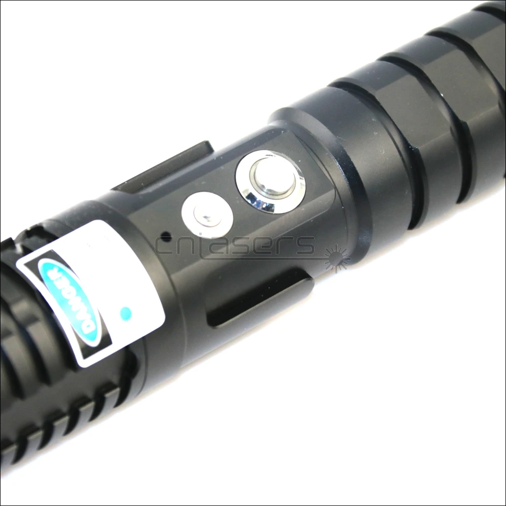 US $119.99 CNILasers BX7 Adjustable Focus 450nm BURNING Blue Laser Pointer Lazer Torch Pen Cigarette Lighter Camping Signal 3 Switch Modes