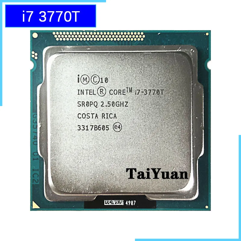 Четырехъядерный процессор Intel Core i7-3770T i7 3770T 2 5 ГГц восьмипотоковый 45 Вт 8 м LGA 1155 |