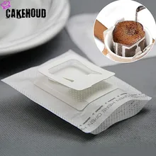 CAKEHOUD одноразовые Висячие вкладыши кофе фильтровальные мешки, Кофе Чай замочить фильтр для капельного кофе офис путешествия пивоварения кофе