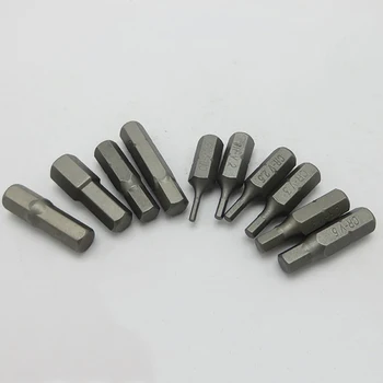 

10pcs 1/4'' Hex Screwdriver Bit H1.5/ H2/ H2.5/ H3/ H4/ H5/ H5.5/ H6/ H7/ H8
