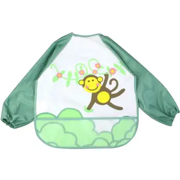 

Children's Gown Reversible Waterproof Baby Disposable Clothes Bib Painting Suit Kindergarten Children's Drawing Coat