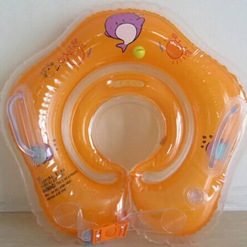 Для новорожденных ребенок одежда заплыва плавательный круг для Шеи Надувной круг Детская безопасность спасательный круг одежда заплыва кольцо