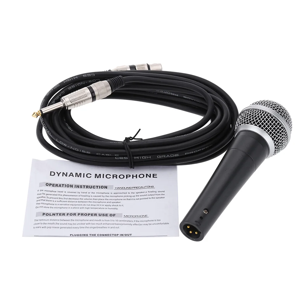 Professional Wired Handheld Microphone Handheld Wired Microphone