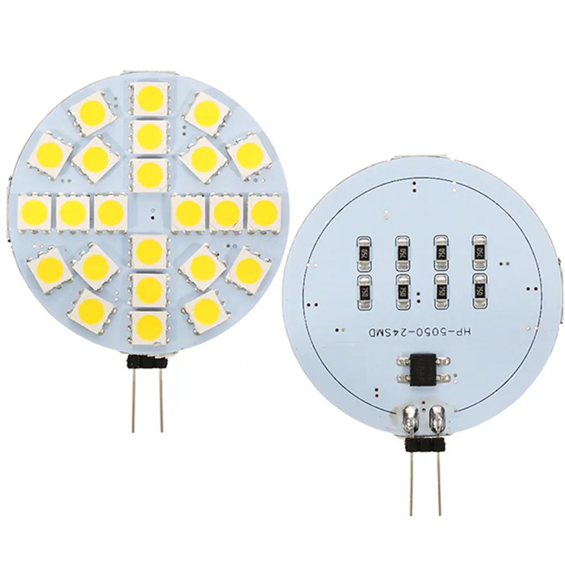 CLAITE SMD5050 G4 3W светодиоидная лампа с регулируемой яркостью 24 светодиодами и ИК