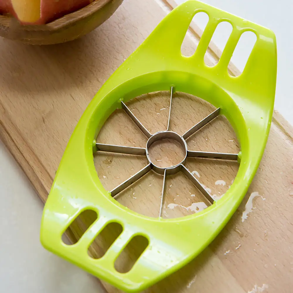 

1Pcs Stainless Steel Cut Apple Tool Fruit Knife Apple Slicer Fruit Segmentation Household Nuclearizer Slice