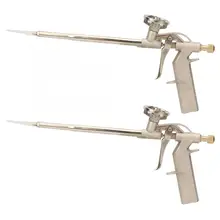 Воздушная щетка 2 шт алюминиевый сплав пенный распылитель расширяющийся пистолет наполнение, герметизация диспенсер пистолет изоляционный аппликатор 'Воздушный пистолет' скидка