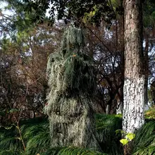 3D лист камуфляж Ghillie костюм на открытом воздухе Охота птичий наблюдение фотографирование Одежда дышащая джунгли одежда для охотника
