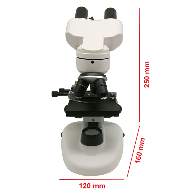 40X-1600X Binocular Biological Microscope with 360 degree Rotatable Head Optical Illuminated Micros