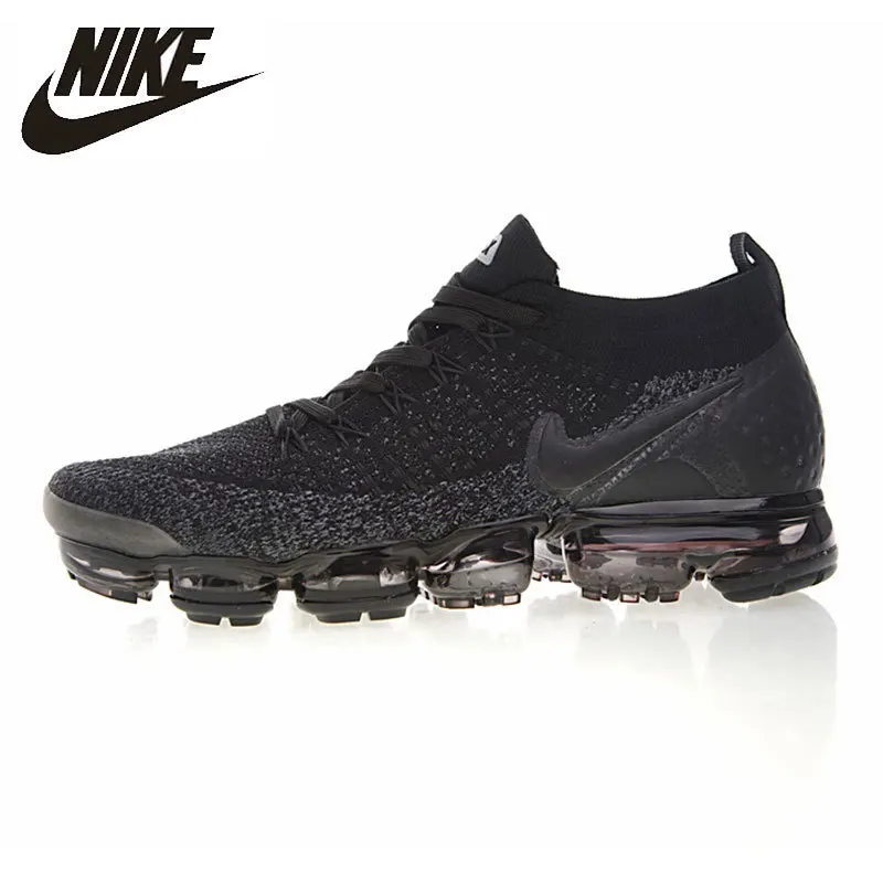 Nike Air VaporMax Flyknit Men's Running Shoes Non-Slip Breathable Cushioning Outdoor Sports Shoes #942842-012