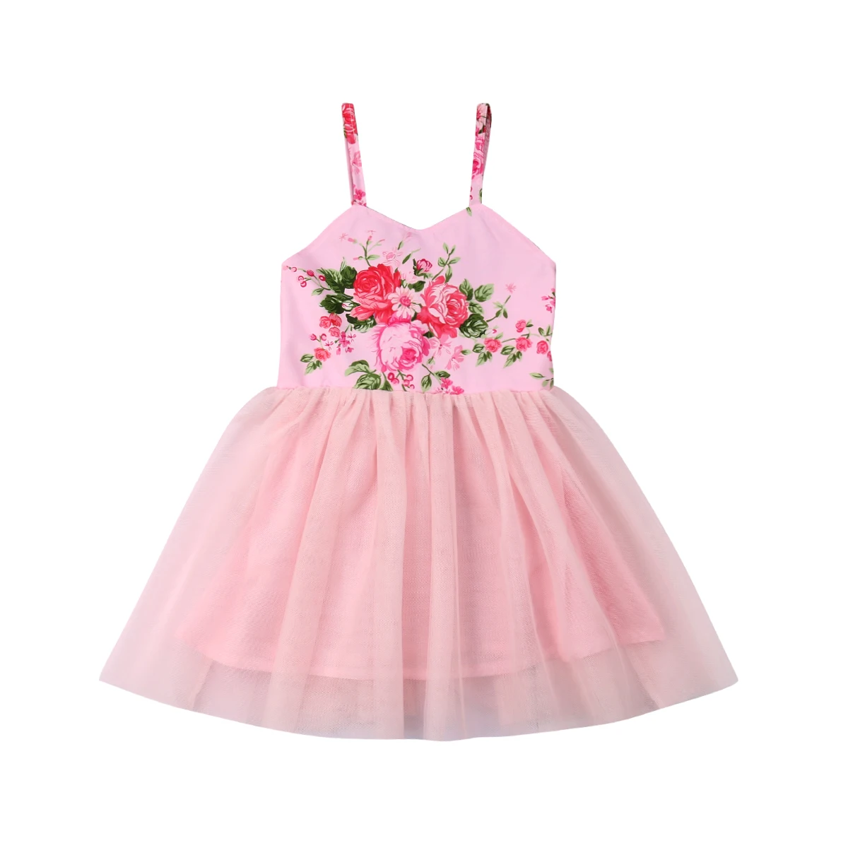 

Boutique girl Dress Toddler Baby Girls Floral Tutu Dress Pageant Wedding Birthday Princess Party Dress
