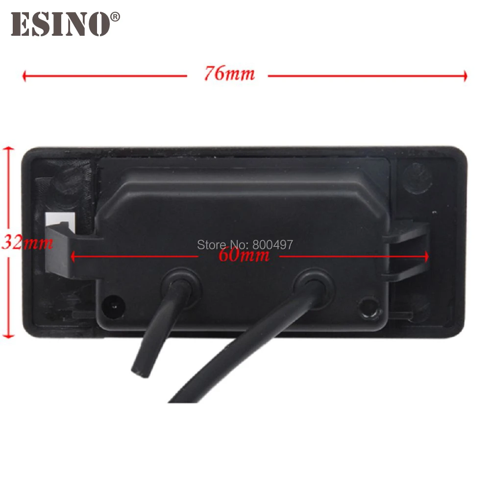 CCD HD Car Rear View Reverse Parking Camera IP67 Night Vision Camera for Audi A1 A3 A4 A5 A6 RS4 TT Q5 Q7 Volkswagen Passat R36