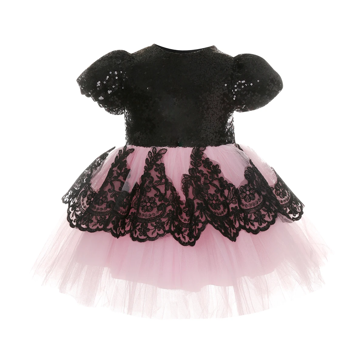 

Girls Party Tutu Cute Lace Back Big Bow Clothes Dresses Flower Kids Girl Dress Birthday Wedding Formal Pageant 6M-6T