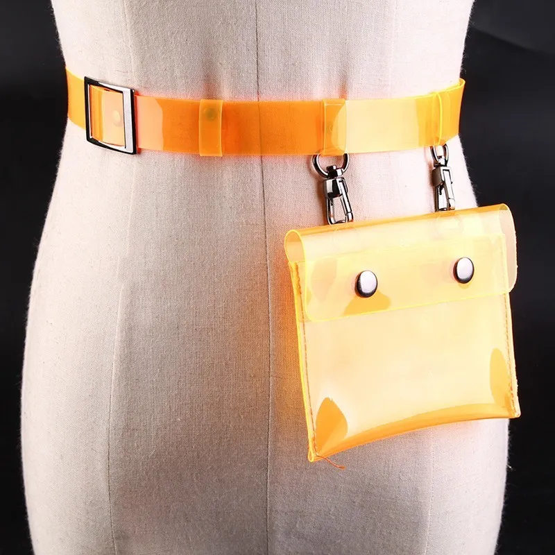 Модная пляжная поясная сумка женская сумка-мессенджер прозрачная желе водонепроницаемая сумка через плечо нагрудная Сумка Сумочка Heuptas OC395