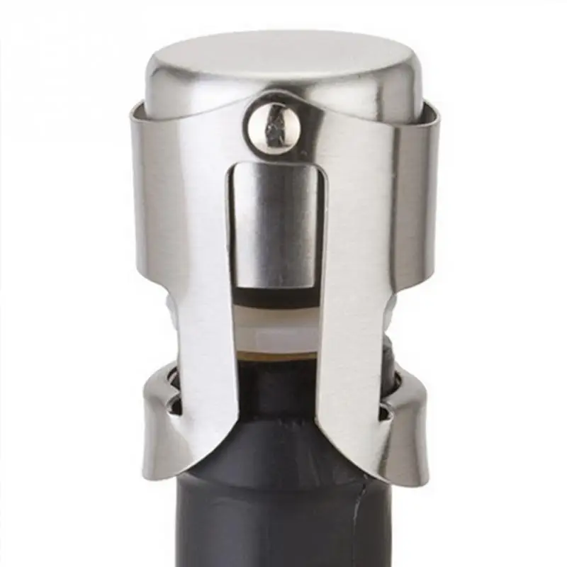 

1PCS The Seal up Wine Cork Corkscrew Wine Bottle Stopper Oxygenating vacuum preservation fresh Wine Pourer Tie Plug Bung Stopper