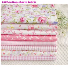 Новинка, 8 шт. Pink50* 50 см, розовая обмытая ткань, хлопковая ткань, очаровательные пакеты, Лоскутная Ткань, лоскутное шитье тильда, креативный дизайн, войлок