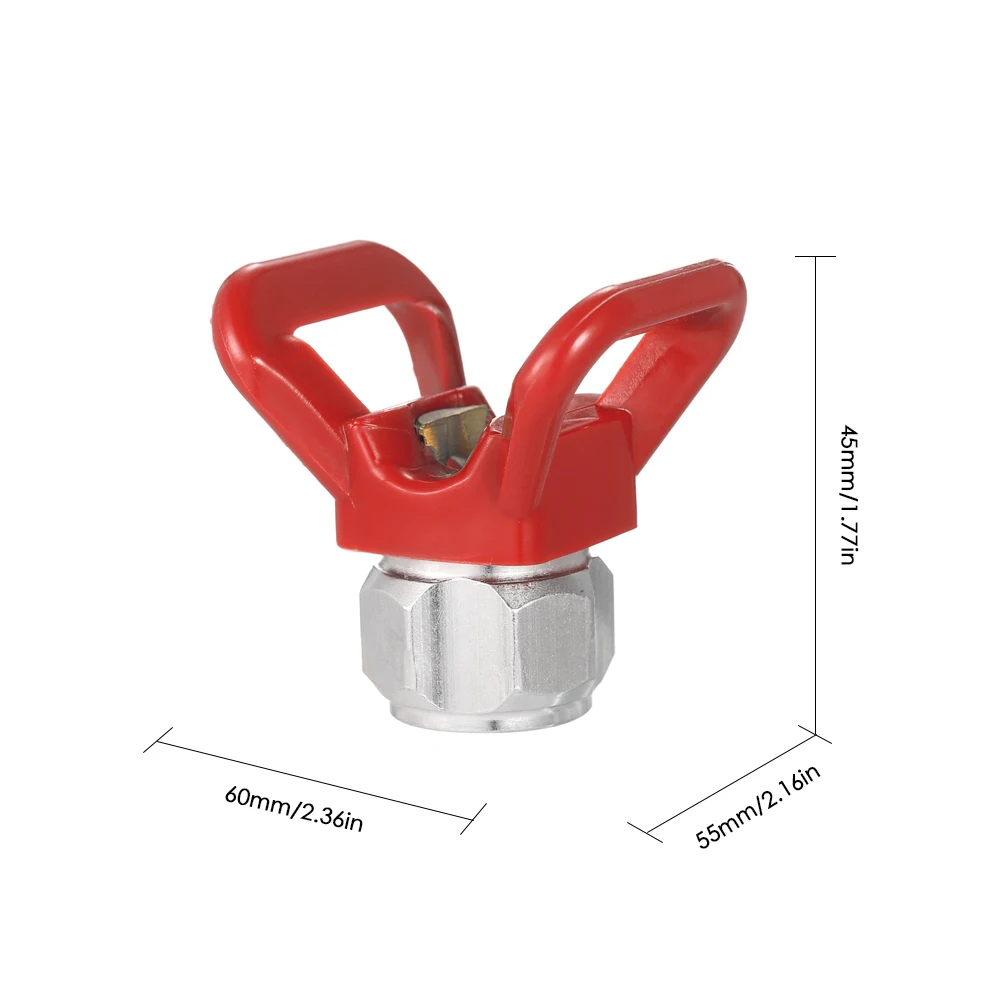 Распылитель краски аксессуар Универсальный инструмент безвоздушный Краскораспылитель плоский наконечник насадка защитное сиденье для Graco Titan Wagner Краскораспылитель