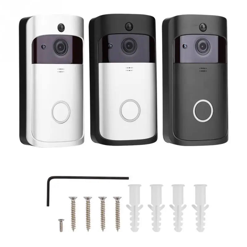 1080 P wifi умный дверной звонок безопасности беспроводной видео дверной звонок Дверной телефон ИК ночного видения камера умная безопасность тимбре inal mbrico