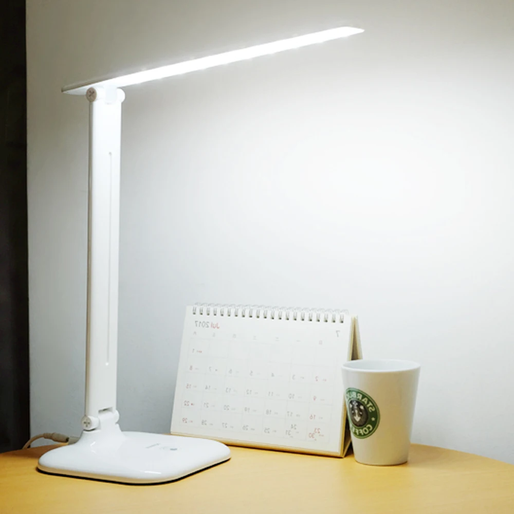 6w Led Stand Desk Lamp Modern Foldable Eye Care Touch Switch 3 Modes